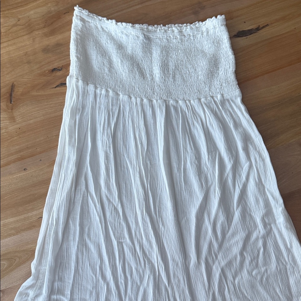 Aerie White Beach Dress - Picture 3 of 5